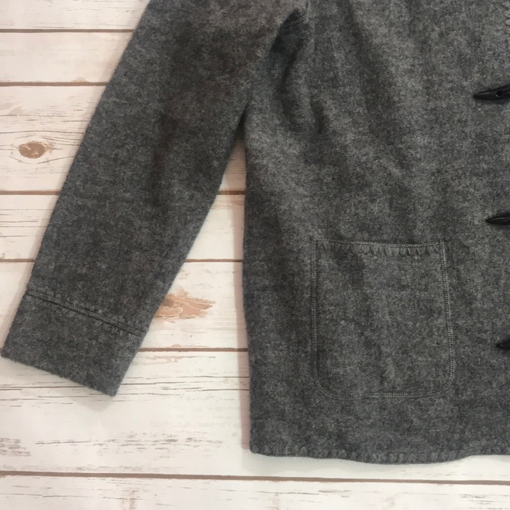 Ruby Rd. Wool Shacket Toggle Button Jacket M - image 3